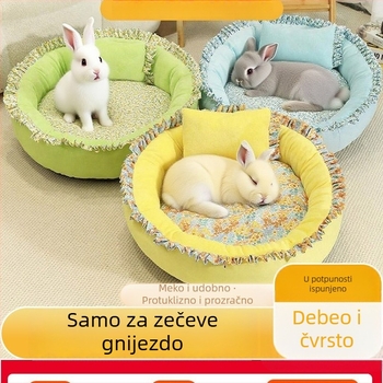 Gnijezdo za kućne ljubimce za sve sezone | Toplo gnijezdo za jesen/zimu za kune i manje glodavce | Materijal: svila cvijeća | Porijeklo: Drugo | Marka: Druga