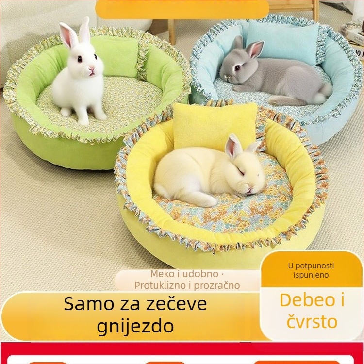 Gnijezdo za kućne ljubimce za sve sezone | Toplo gnijezdo za jesen/zimu za kune i manje glodavce | Materijal: svila cvijeća | Porijeklo: Drugo | Marka: Druga