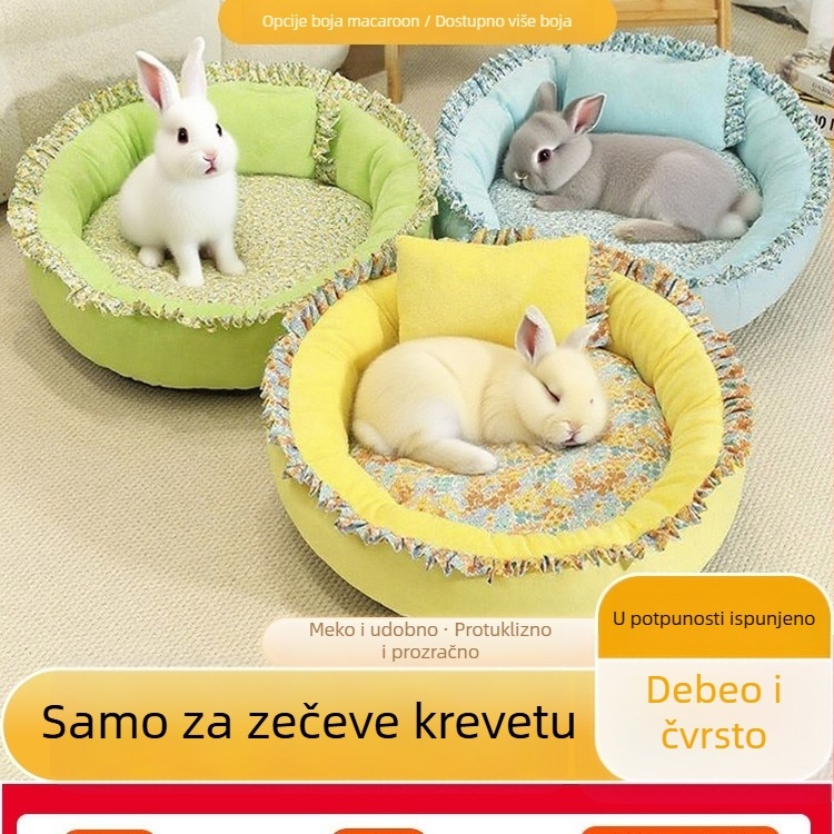 Gnijezdo za kućne ljubimce za sve sezone | Toplo gnijezdo za jesen/zimu za kune i manje glodavce | Materijal: svila cvijeća | Porijeklo: Drugo | Marka: Druga