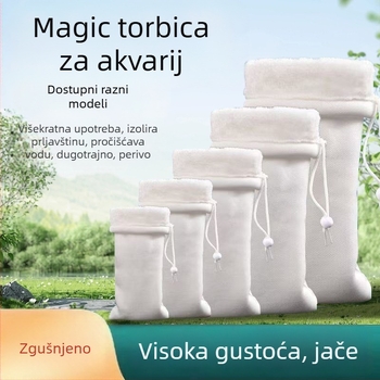 Filtrirajuća vrećica za akvarij – Materijal: smola, Filter pamuk s ćelijskom strukturom, Značka Sheng bangrong