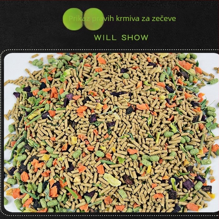 Suha hrana za zečeve i morčad — 800 g, Marka Running Around, Hrana za kućne ljubimce