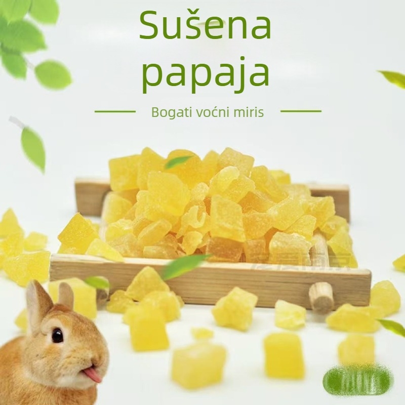 Le Rabbit suha hrana 1 kg Papaya peleti