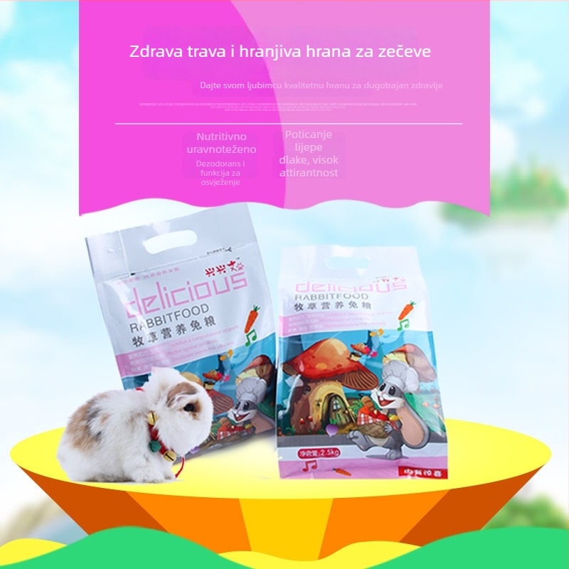 Suha hrana za zeke Xingxingwen – pašna hranjiva formula, 2,5 kg, opća uporaba