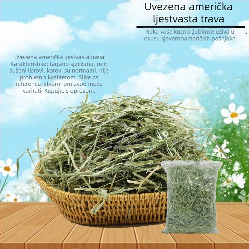 Timothy trava za zečeve, činčile i glodavce – suha hrana za odrasle