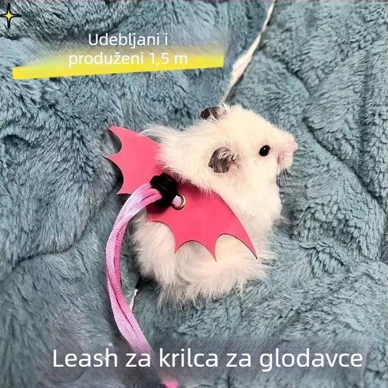 Pojas za hamster i morsko prase – zaštita od bijega tijekom šetnje; marka Friendly, šifra proizvoda HQ, materijal: Drugo, kategorija: Hrana za kućne ljubimce