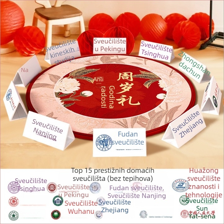 Set rekvizita za prvi rođendan — Moderan i jednostavan dizajn, rekviziti za uređenje prostora, brend Imena, materijal Jam