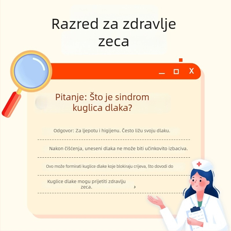 Yee suha hrana za zeke, hamsterice i činčile — grickalice za uklanjanje dlaka, 100 g