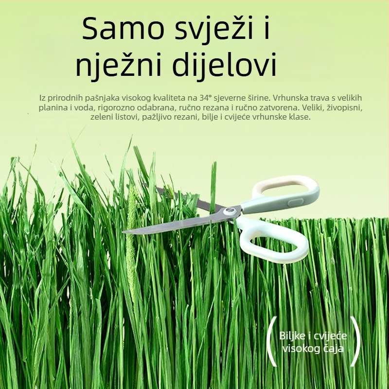 Yee zec sijeno — smjesa 12 vrsta: Timothy trava, lucerna, zob, mente, cikorija trava; suha hrana za kućne ljubimce, 500 g, 1 pakiranje