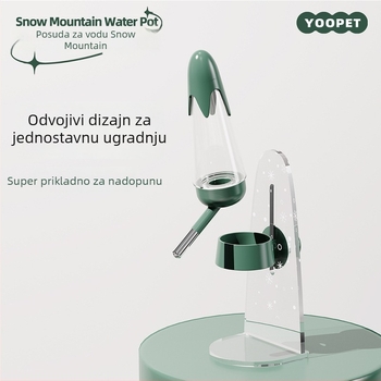 Zidna boca za vodu za hrčke, dvostruki distributer vode – Demon pet notes