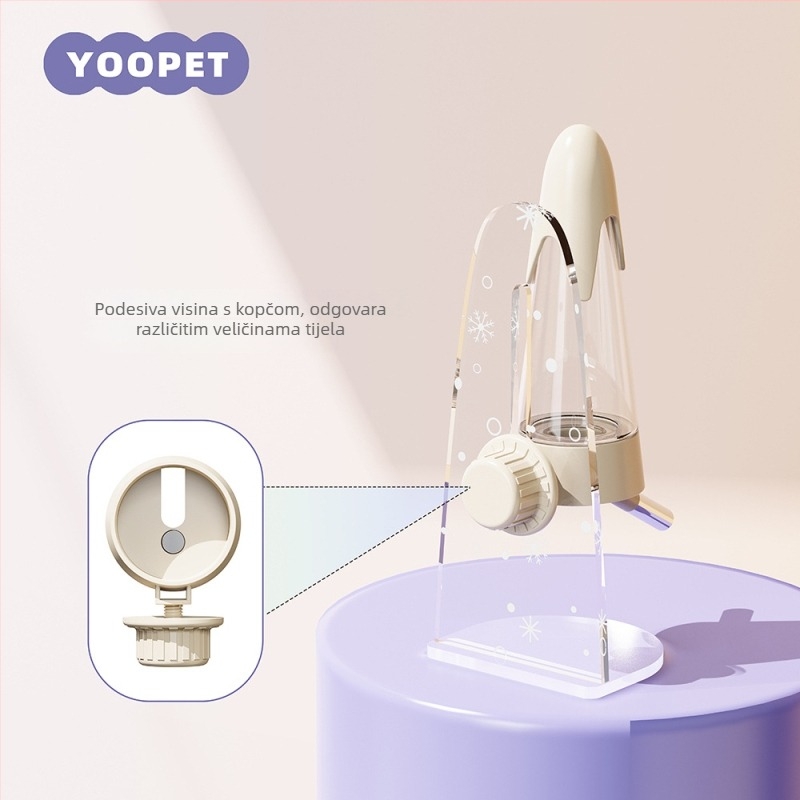 Zidna boca za vodu za hrčke, dvostruki distributer vode – Demon pet notes