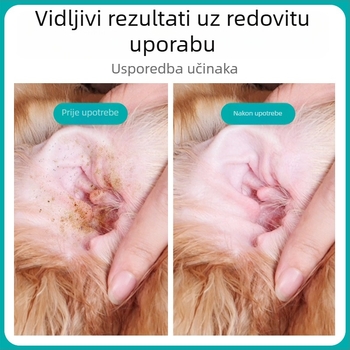 Schrijer Prstne maramice za uši kućnih ljubimaca – netkano vlakno, čišćenje ušiju, opća namjena