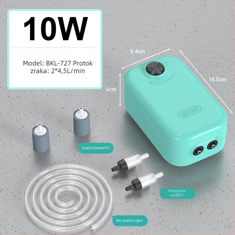 Akvarijska pumpa za kisik — tiho djelovanje, Marka Yinas, težina 176–706 g
