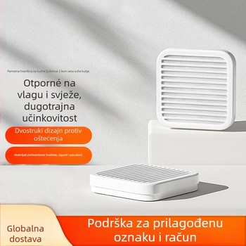 Pametna hranilica za kućne ljubimce s 2 kutijama za sušenje — otpornost na vlagu, očuvanje svježine, PP materijal u kontaktu s hranom, za pse i mačke