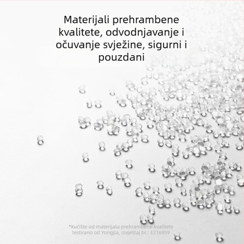 Pametna hranilica za kućne ljubimce s 2 kutijama za sušenje — otpornost na vlagu, očuvanje svježine, PP materijal u kontaktu s hranom, za pse i mačke