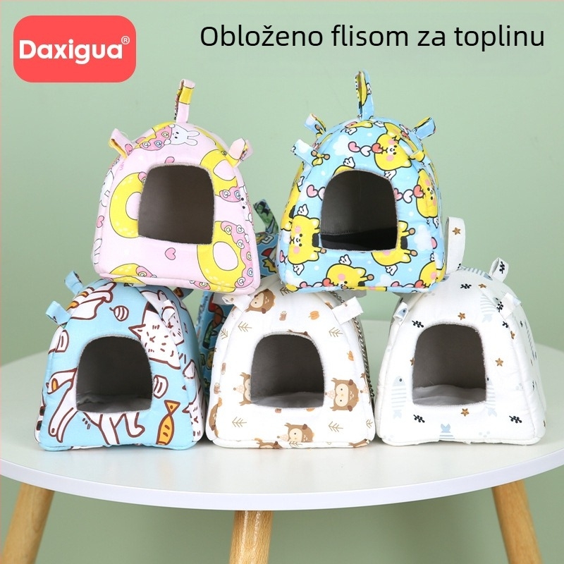 Viseće gnijezdo za male kućne ljubimce, četiri sezone – platneno gnijezdo za hamstere, brenda Xiao Hangli