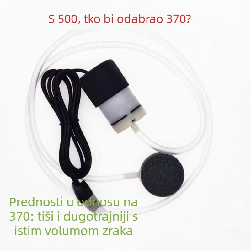 Tihi oksigen pumpa za akvarij - Veliki volumen zraka, Podesiva (Značka: Domaća marka; Uvoz: Ne; Težina: Drugo)