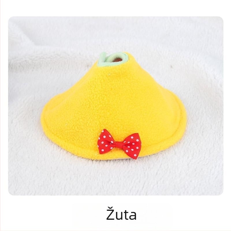 Zaštitni ovratnik za papige - protiv ugriza i kljucanja, polarni flis + pamuk i lan, porijeklo Zhejiang, za papige