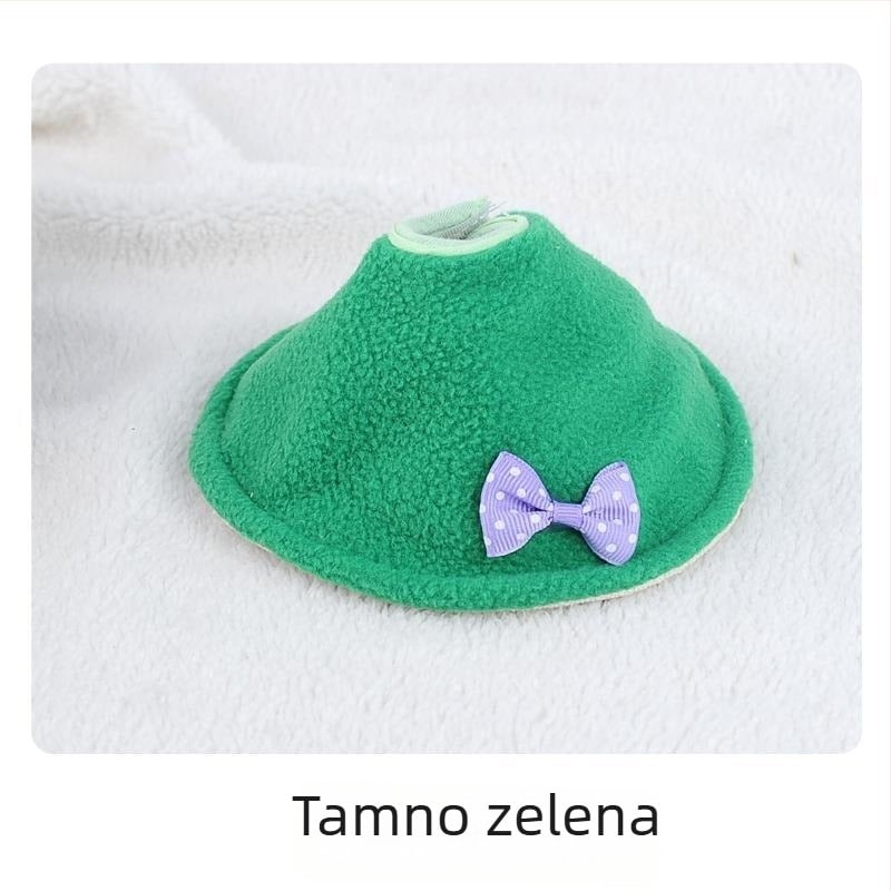 Zaštitni ovratnik za papige - protiv ugriza i kljucanja, polarni flis + pamuk i lan, porijeklo Zhejiang, za papige