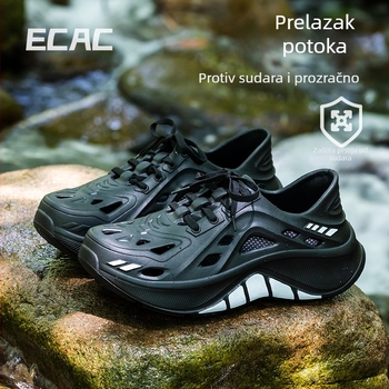 Honey dangdang muške EVA sandale s debelom sole, 5 cm peta, protuklizne, slip-on, ljeto