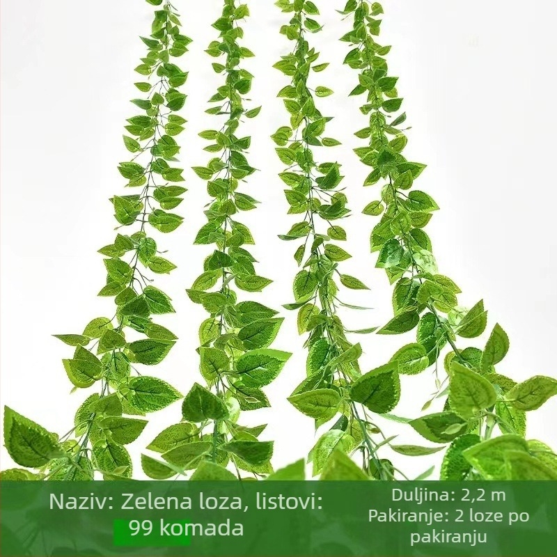Umjetna zelena: pothos, rattan i Turtle Back za zidnu dekoraciju; Materijal: plastika; Procesi: šabloniranje, reljefno oblikovanje, injekcijsko oblikovanje; Upotreba: vjenčanja, vanjski prostori, rekviziti za fotografiranje, kućna dekoracija
