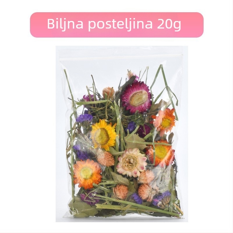 Podložak za hrčak s cvjetnim i travnatim uzorkom | deodorirajuća podloga | materijal: cvijeće i biljke | marka Yee | za mala kućne ljubimce