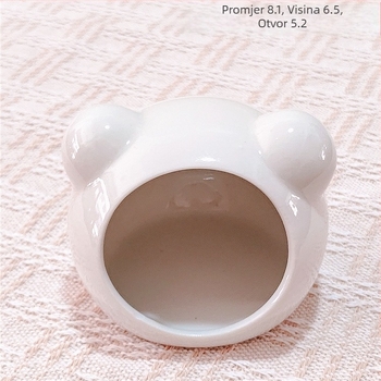 Keramičko gnijezdo za hrčke za ljetno hlađenje – keramičko sklonište za mala kućna ljubimca