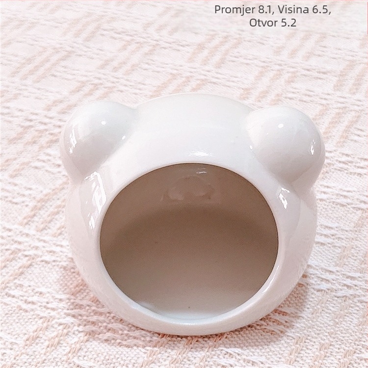 Keramičko gnijezdo za hrčke za ljetno hlađenje – keramičko sklonište za mala kućna ljubimca