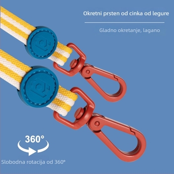 Mačji harnes i povodac – stil prsnog prsluka, podesiv, otporan na bijeg, platno