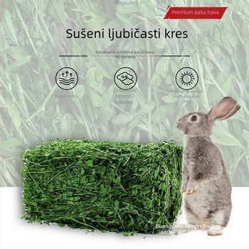 Suha hrana od lucerne za zečeve, činčile i guinejske svinje – 750 g