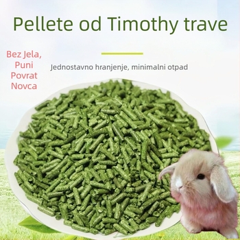 Vlažna hrana s Timothy travom za odrasle zečeve i male kućne ljubimce – hrana za kućne ljubimce