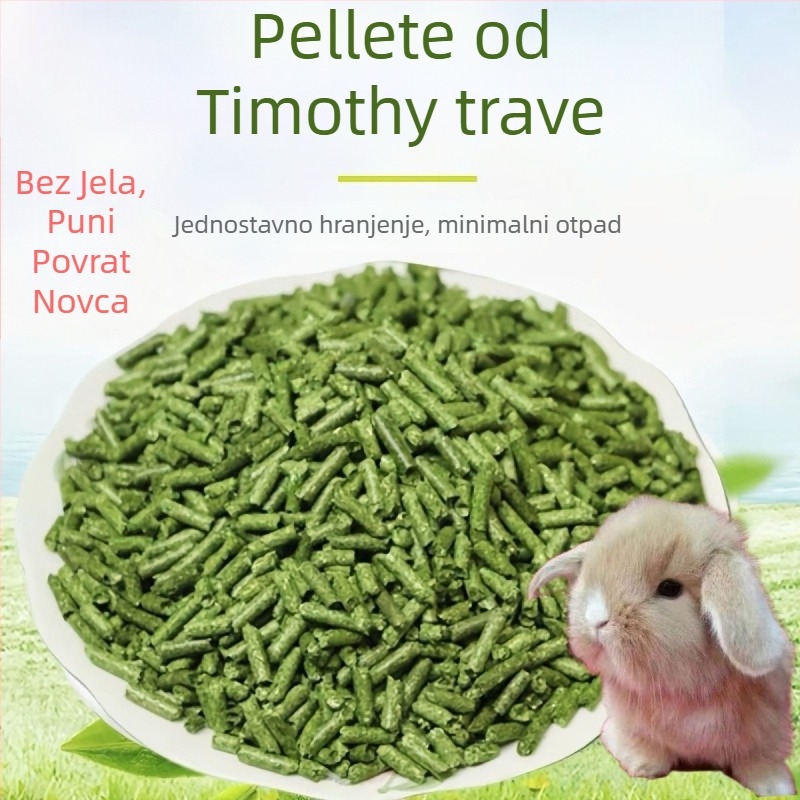 Vlažna hrana s Timothy travom za odrasle zečeve i male kućne ljubimce – hrana za kućne ljubimce