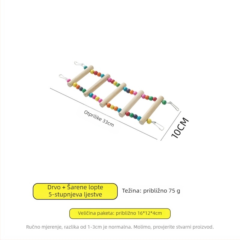 Igračke za papige: Penjačka ljestva za ptice