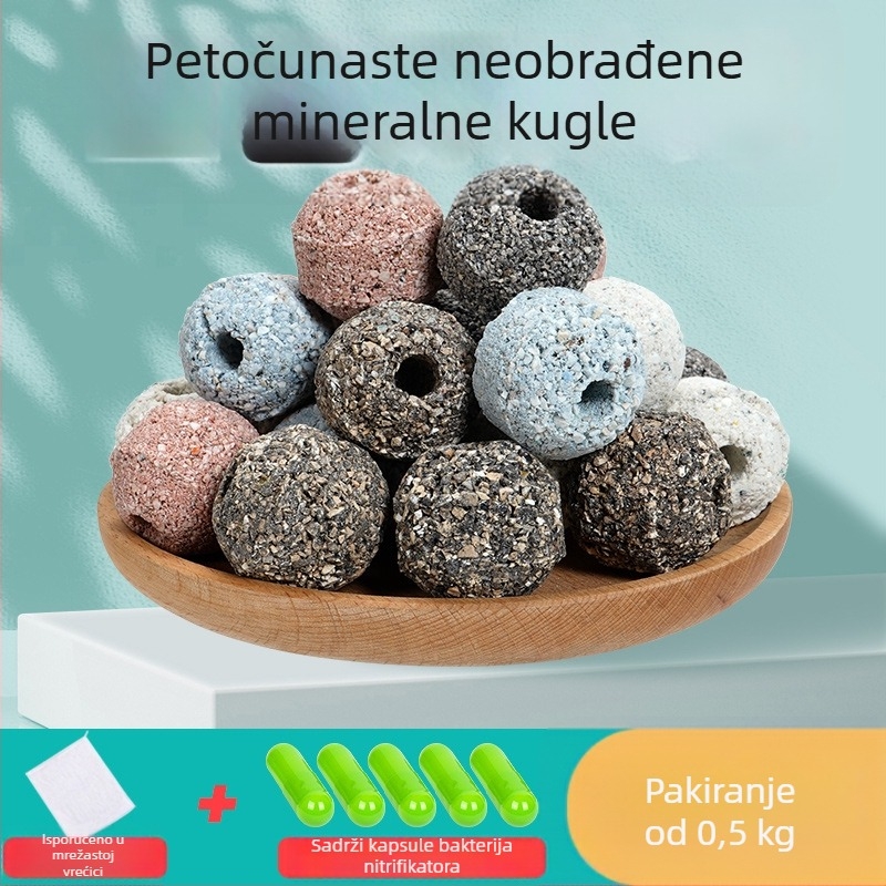 Naichong keramički materijal za filtriranje akvarija s kulturom bakterija, nano kamen filtracije i biokemijske kuglice