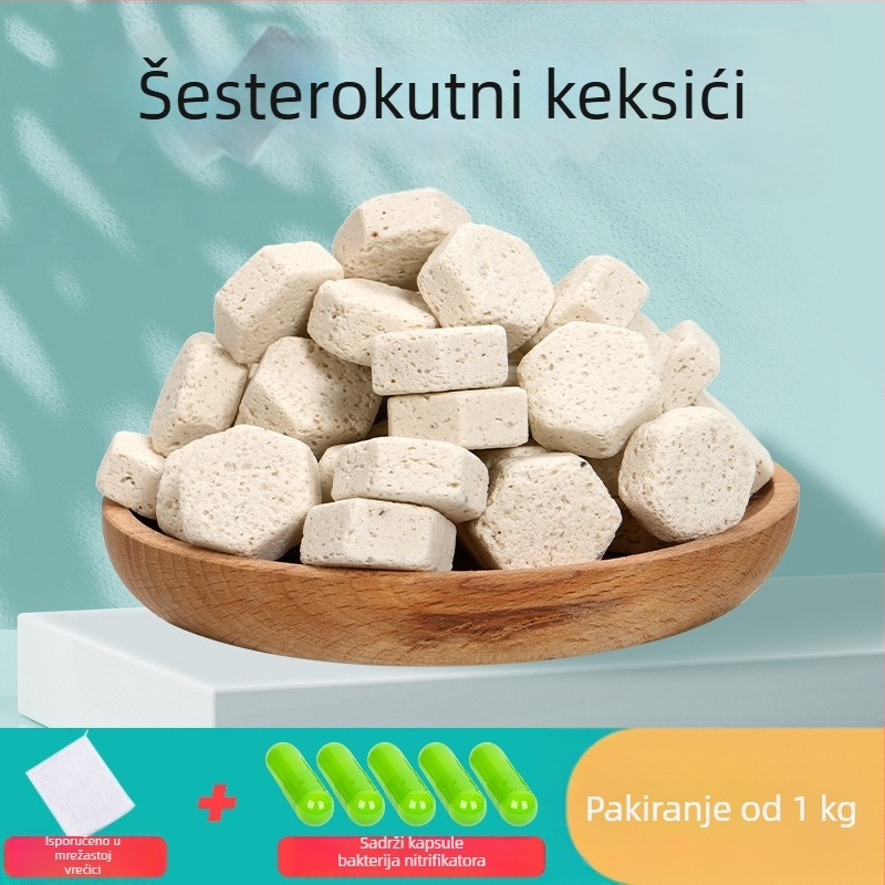 Naichong keramički materijal za filtriranje akvarija s kulturom bakterija, nano kamen filtracije i biokemijske kuglice