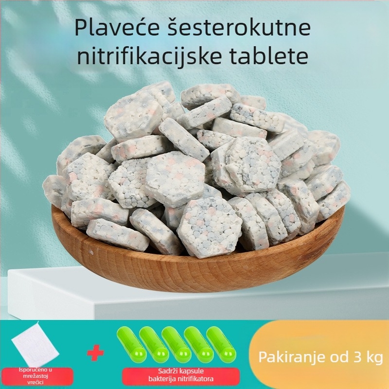Naichong keramički materijal za filtriranje akvarija s kulturom bakterija, nano kamen filtracije i biokemijske kuglice