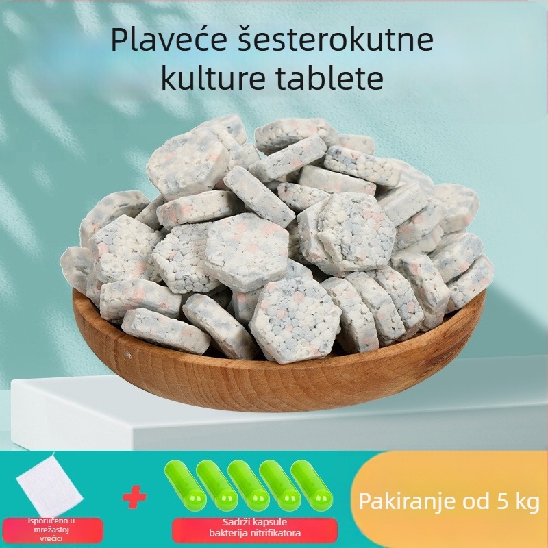 Naichong keramički materijal za filtriranje akvarija s kulturom bakterija, nano kamen filtracije i biokemijske kuglice
