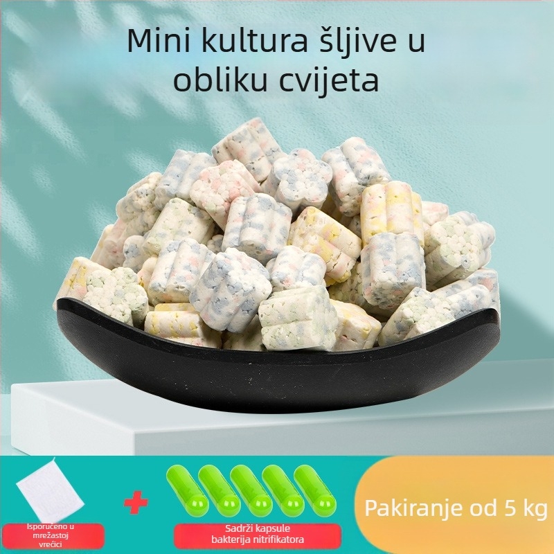 Naichong keramički materijal za filtriranje akvarija s kulturom bakterija, nano kamen filtracije i biokemijske kuglice