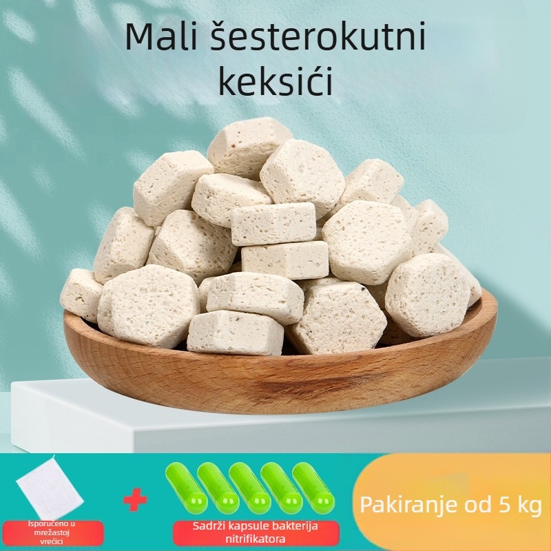 Naichong keramički materijal za filtriranje akvarija s kulturom bakterija, nano kamen filtracije i biokemijske kuglice