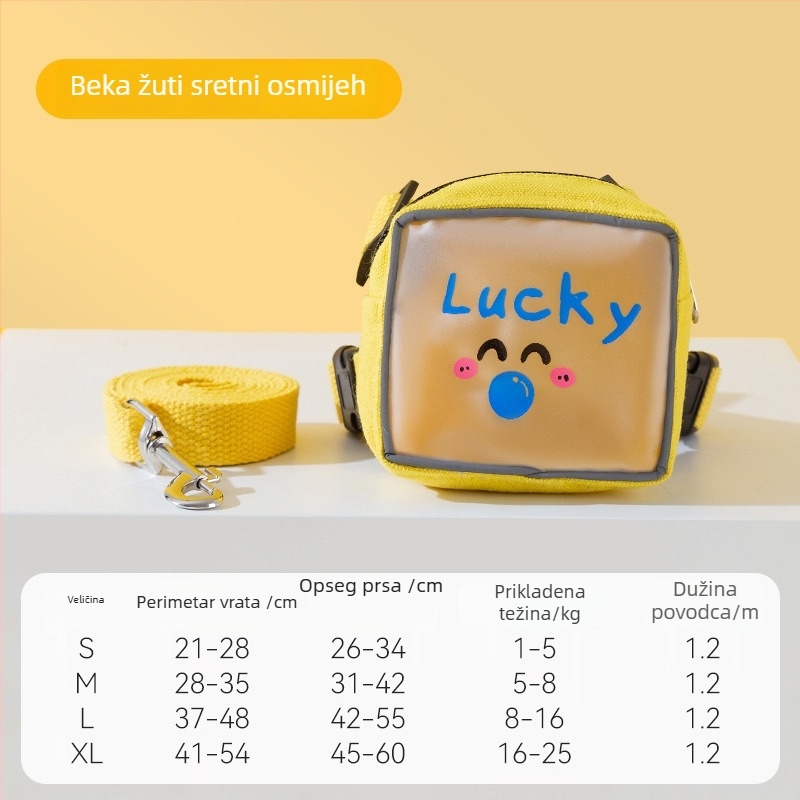 Mačji prsni harnes s remenom – dizajn mini ruksaka, podesiv, platno i web trake, branda Nerve cat