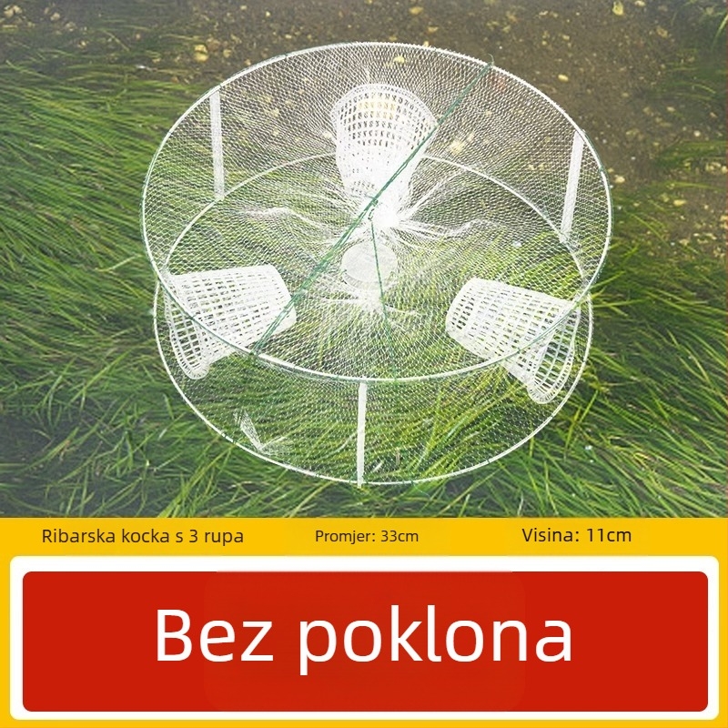 Giant Fin King ribarska mreža-kavez za lov malih riba, jastoga i škampi