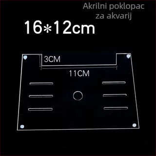 Akril poklopac za akvarij, netoksičan, proziran, prozračan, anti-skok, kristalni poklopac (Materijal: Akril; Težina: 50; Kategorija: Oprema za akvarij)