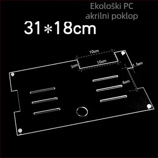 Akril poklopac za akvarij, netoksičan, proziran, prozračan, anti-skok, kristalni poklopac (Materijal: Akril; Težina: 50; Kategorija: Oprema za akvarij)