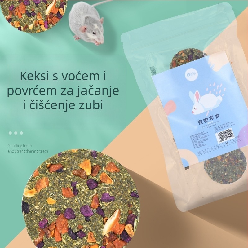 Yee igračka za grickanje kućnim ljubimcima od jabukovog grančica – Za kućne ljubimce (neimportirano)