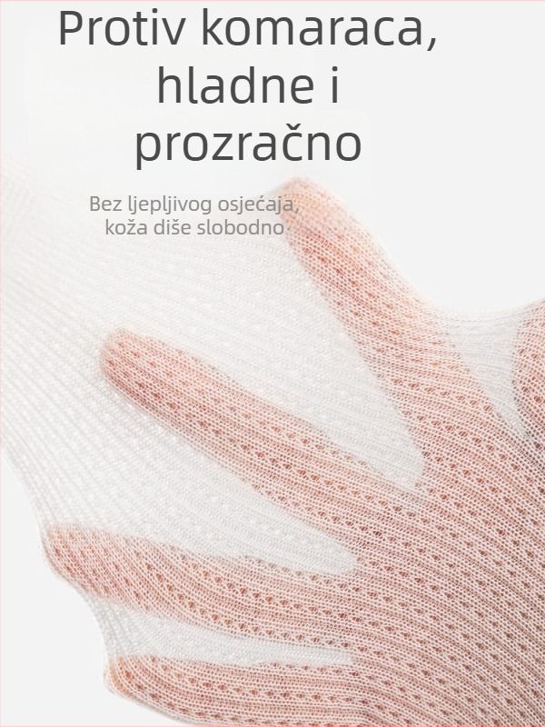 Dječje čarape za ljeto – ultra tanke, protiv komaraca, dugi pamuk čarape s crtić uzorkom