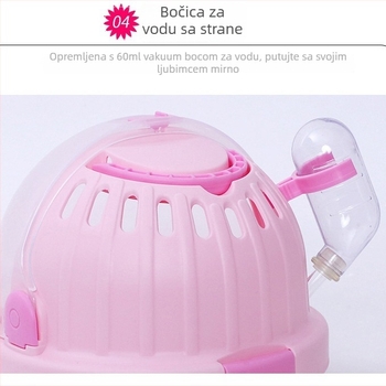 Kavez za hamstera, prijenosna i prozračna, topla; Kano, plast; za hamstera; sve sezone.