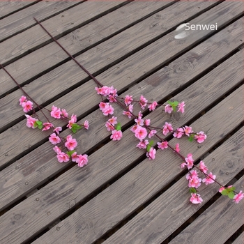 Simulirane grane breskve za kućnu dekoraciju; Materijal: svileni cvjetovi; Vrsta: simulirana breskva; Težina: 80 g; Namjena: vjenčanje, kućna dekoracija