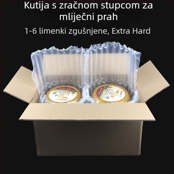 Kutija za mlijeko u prahu, 5 slojeva, izuzetno čvrsta, valoviti karton, debljina 5