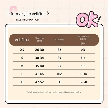 Mačji prsni kaiš s reflektirajućim trakama - poliester, marka Hantu, za mačke