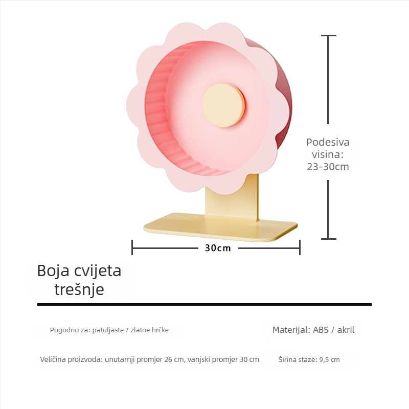 Kolo za hrčka, plastično, porijeklo Shandong, težina 1, pakiranje 10 kom, marka Demon pet notes