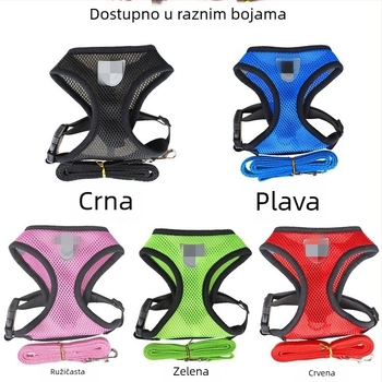Lajna za psa s prsnim remenom - prozračna gaze mreža, San Yi, podrijetlo Zhejiang, pakiranje 200